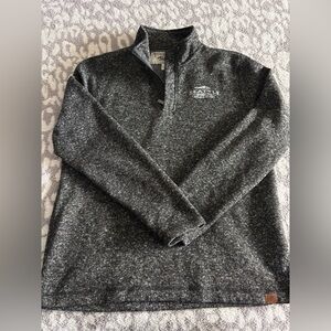 mens seattle half zip sweater